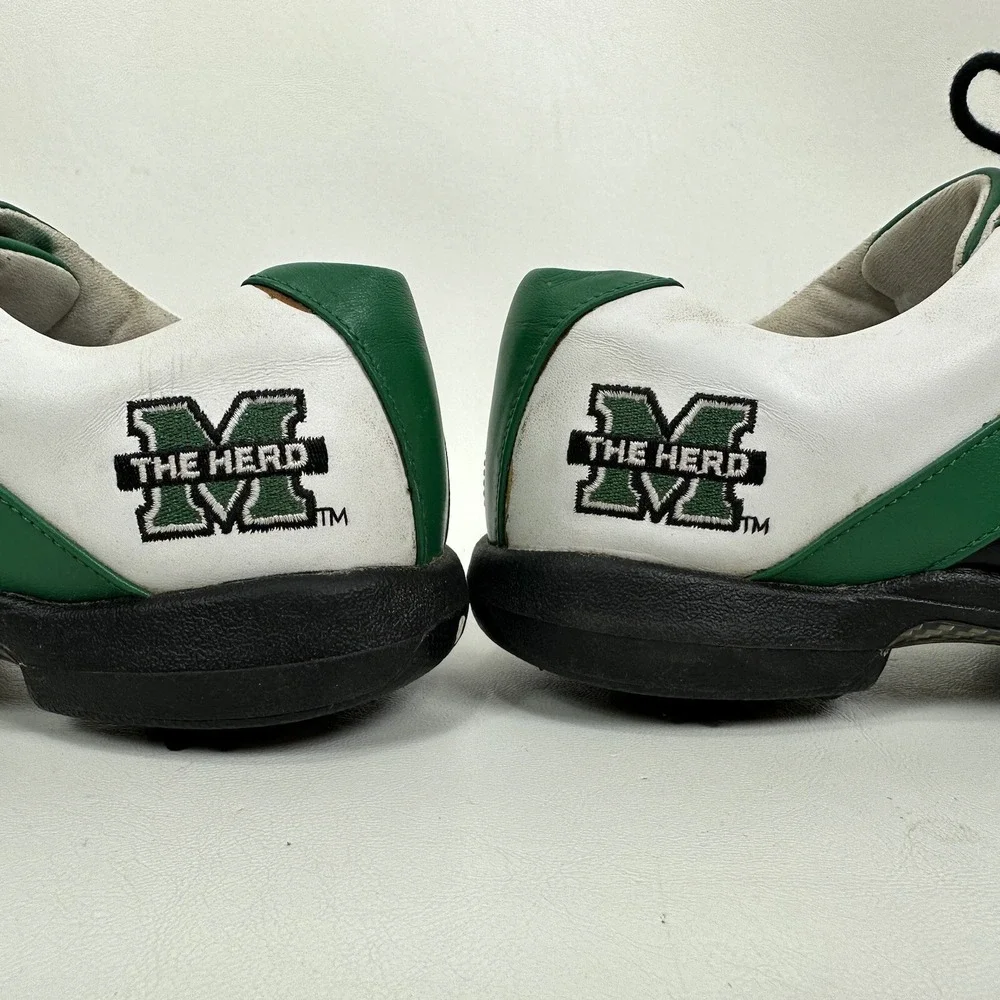 FootJoy DryJoys Women's Golf Shoes Size 8.5 Marshall University‎ NCAA Saddle
